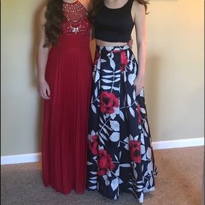 Two-Piece Prom Dress